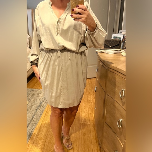 Splendid Collection Blaise Tie-Front Long Sleeve Dress - Picture 4 of 14